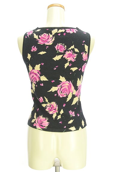 MISS J（ミスジェイ）の古着「レーススクエアネックハイゲージニット（ニット）」大画像２へ