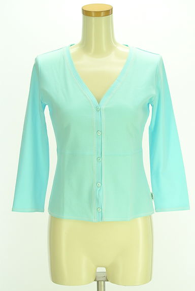 MISS J（ミスジェイ）の古着「8分袖コットンカーディガン（カーディガン・ボレロ）」大画像１へ