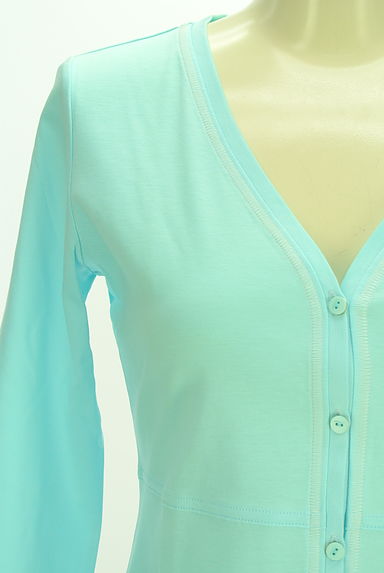 MISS J（ミスジェイ）の古着「8分袖コットンカーディガン（カーディガン・ボレロ）」大画像４へ