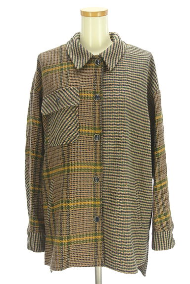 クリックで大画像表示 WILLFULLY(ウィルフリー)の古着「チェック柄CPOジャケット(ジャケット)」大画像1へ