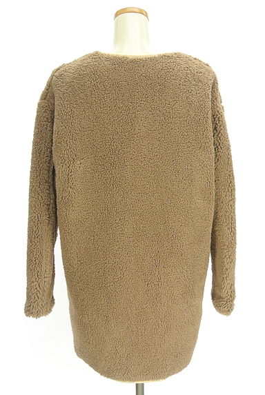 クリックで大画像表示 WILLFULLY(ウィルフリー)の古着「キルティング×ボアノーカラーコート(コート)」大画像5へ