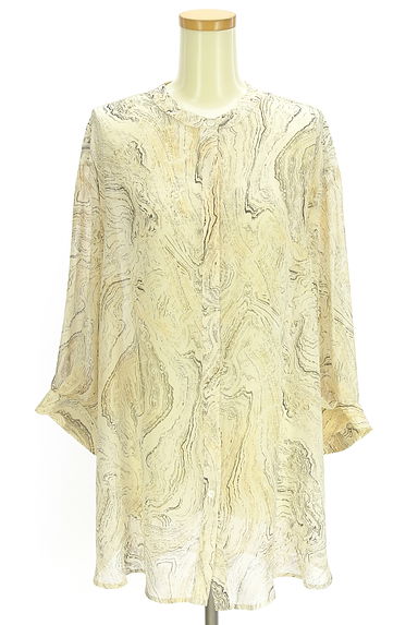 Kastane（カスタネ）の古着「オーバーサイズロングシフォンブラウス（ブラウス）」大画像１へ