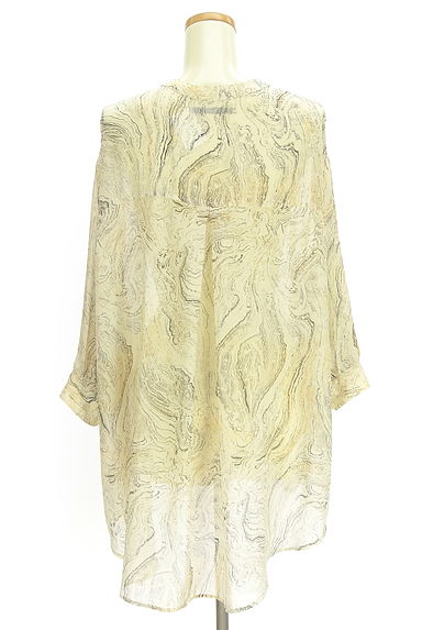 Kastane（カスタネ）の古着「オーバーサイズロングシフォンブラウス（ブラウス）」大画像２へ