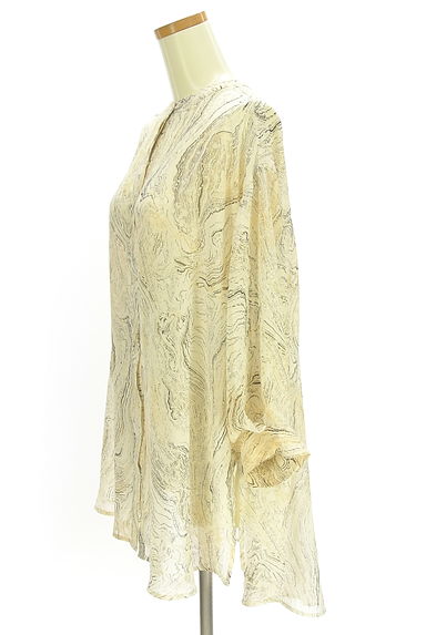 Kastane（カスタネ）の古着「オーバーサイズロングシフォンブラウス（ブラウス）」大画像３へ