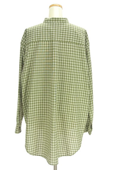 Kastane（カスタネ）の古着「オーバーサイズチェックシャツチュニック（ワンピース・チュニック）」大画像２へ