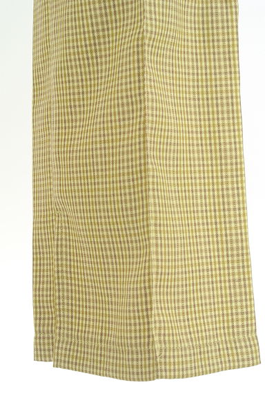 Kastane（カスタネ）の古着「センターシームチェック柄ストレートパンツ（パンツ）」大画像５へ