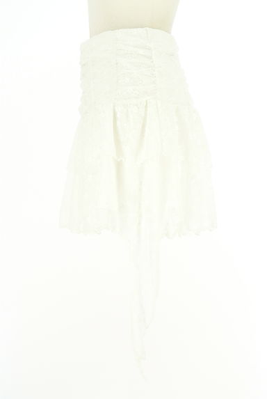 クリックで大画像表示 Kastane(カスタネ)の古着「アシメティアードフリルレースミニスカート(ミニスカート)」大画像3へ