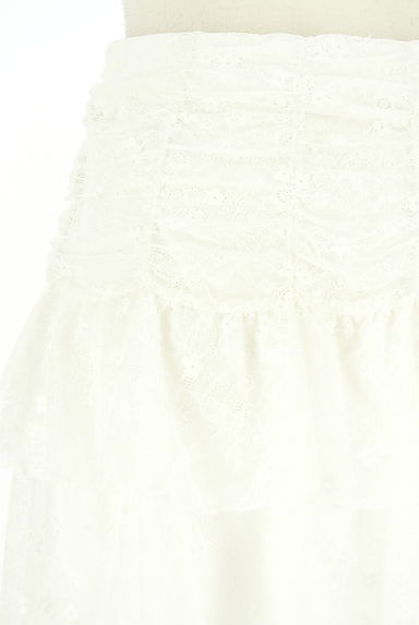 クリックで大画像表示 Kastane(カスタネ)の古着「アシメティアードフリルレースミニスカート(ミニスカート)」大画像5へ