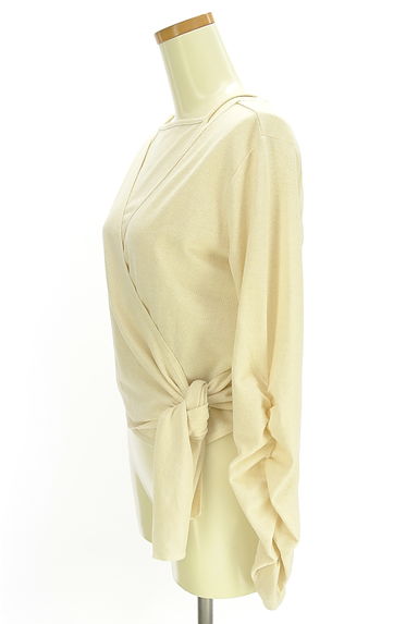 Kastane（カスタネ）の古着「カシュクールニット+ニットキャミ（アンサンブル）」大画像３へ