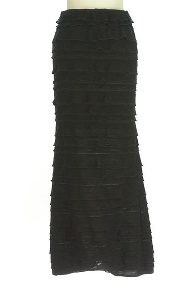 Kastane（カスタネ）の古着「ティアードフリルニットロングスカート（ロングスカート・マキシスカート）」大画像２へ
