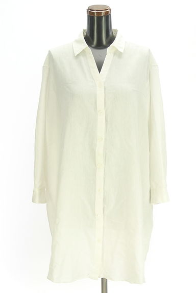 MISCH MASCH（ミッシュマッシュ）の古着「スキッパーシャツワンピース（ワンピース・チュニック）」大画像１へ