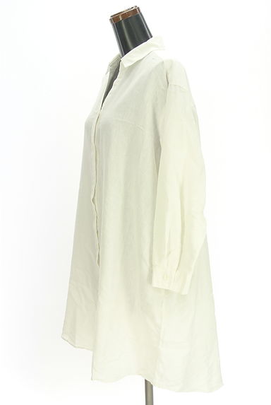 MISCH MASCH（ミッシュマッシュ）の古着「スキッパーシャツワンピース（ワンピース・チュニック）」大画像３へ