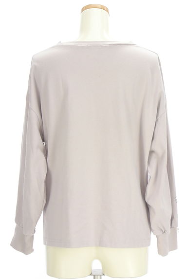 クリックで大画像表示 axes femme(アクシーズファム)の古着「ロゴ刺繍入りカットソー(カットソー・プルオーバー)」大画像2へ