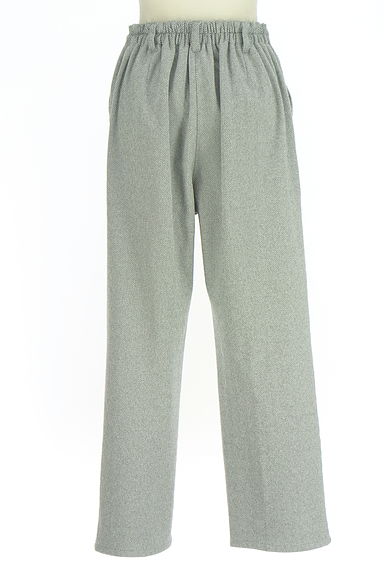 axes femme（アクシーズファム）の古着「花刺繍入り起毛ストレートパンツ（パンツ）」大画像２へ