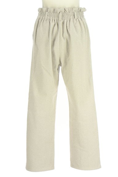 axes femme（アクシーズファム）の古着「花刺繍入りヘリンボーンパンツ（パンツ）」大画像２へ