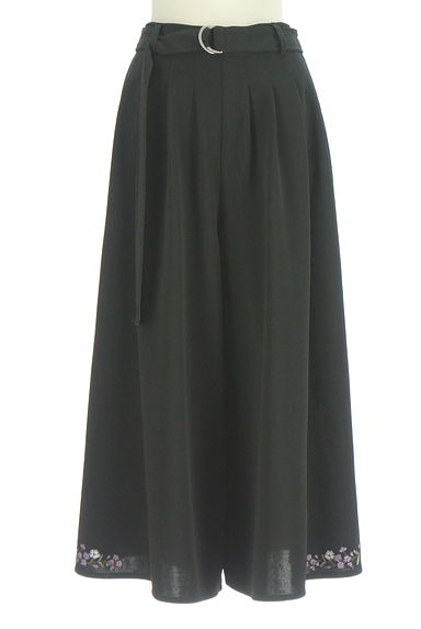 axes femme（アクシーズファム）の古着「裾刺繍フレアパンツ（パンツ）」大画像１へ