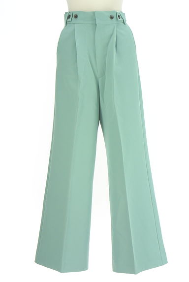 クリックで大画像表示 AZUL BY MOUSSY(アズールバイマウジー)の古着「センタープレススラックスパンツ(パンツ)」大画像1へ