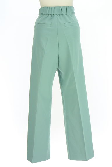 クリックで大画像表示 AZUL BY MOUSSY(アズールバイマウジー)の古着「センタープレススラックスパンツ(パンツ)」大画像2へ