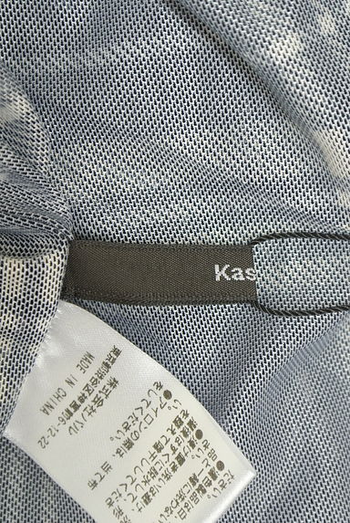 クリックで大画像表示 Kastane(カスタネ)の古着「チェック柄シアーカットソー(カットソー・プルオーバー)」大画像6へ