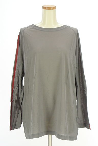 JEANASiS（ジーナシス）の古着「オーバーサイズライン入りロンＴ（Ｔシャツ）」大画像１へ