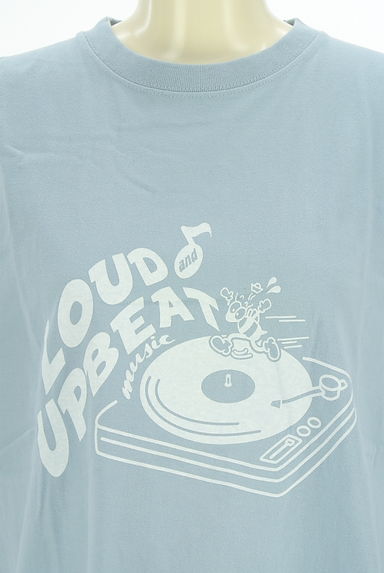 クリックで大画像表示 Kastane(カスタネ)の古着「WHIMSIC ノースリプリントTシャツ(Tシャツ)」大画像4へ