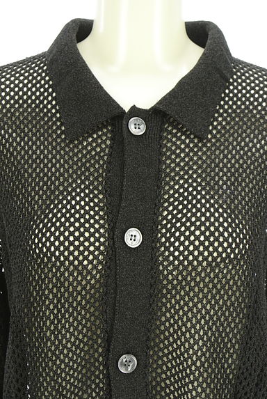 Kastane（カスタネ）の古着「WHIMSIC メッシュニットカーディガン（カーディガン・ボレロ）」大画像４へ