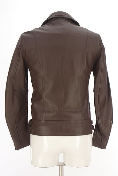 URBAN RESEARCH（アーバンリサーチ）の古着「ラムレザーライダースジャケット（ブルゾン・スタジャン）」大画像２へ