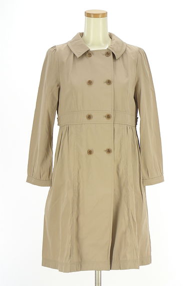 CHILD WOMAN（チャイルドウーマン）の古着「ウエスト切替フレアロングコート（コート）」大画像１へ