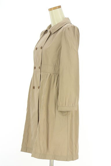 CHILD WOMAN（チャイルドウーマン）の古着「ウエスト切替フレアロングコート（コート）」大画像３へ