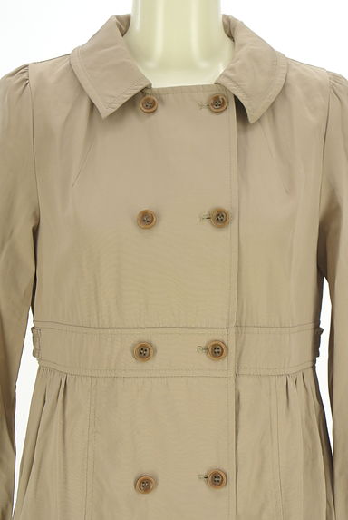 CHILD WOMAN（チャイルドウーマン）の古着「ウエスト切替フレアロングコート（コート）」大画像４へ