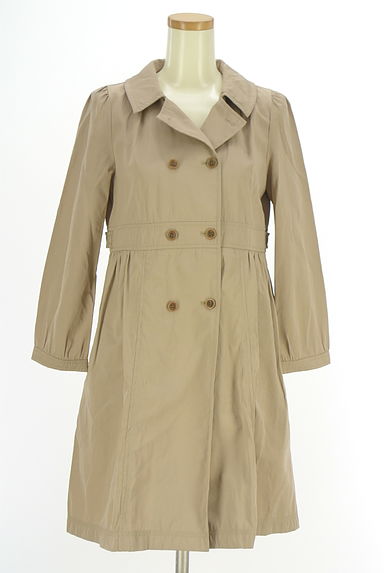 CHILD WOMAN（チャイルドウーマン）の古着「ウエスト切替フレアロングコート（コート）」大画像５へ