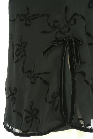 INGEBORG（インゲボルグ）の古着「リボン柄シフォンカットソー（カットソー・プルオーバー）」大画像４へ