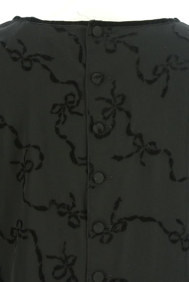 INGEBORG（インゲボルグ）の古着「リボン柄シフォンカットソー（カットソー・プルオーバー）」大画像５へ