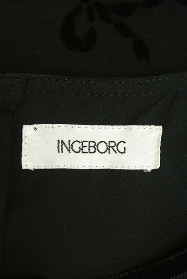 INGEBORG（インゲボルグ）の古着「リボン柄シフォンカットソー（カットソー・プルオーバー）」大画像６へ