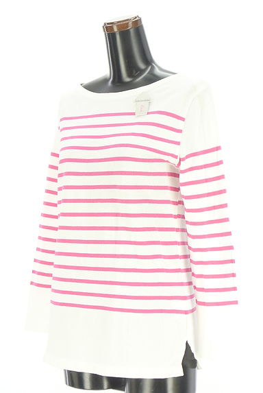 TOMORROWLAND（トゥモローランド）の古着「パネルボーダーカットソー（カットソー・プルオーバー）」大画像４へ