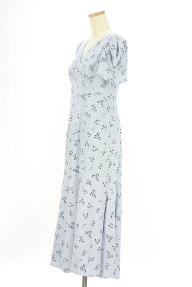 クリックで大画像表示 Her lip to(ハーリップトゥ)の古着「半そで花柄ワンピース(ワンピース・チュニック)」大画像3へ