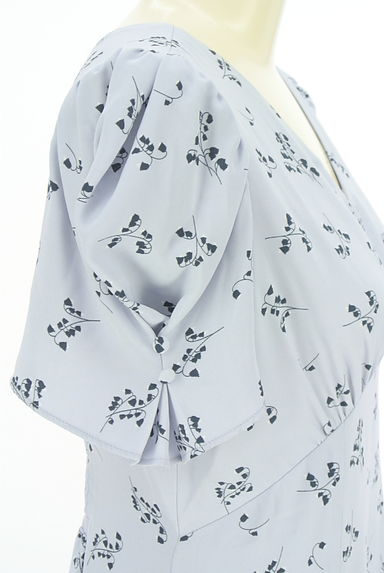 クリックで大画像表示 Her lip to(ハーリップトゥ)の古着「半そで花柄ワンピース(ワンピース・チュニック)」大画像4へ