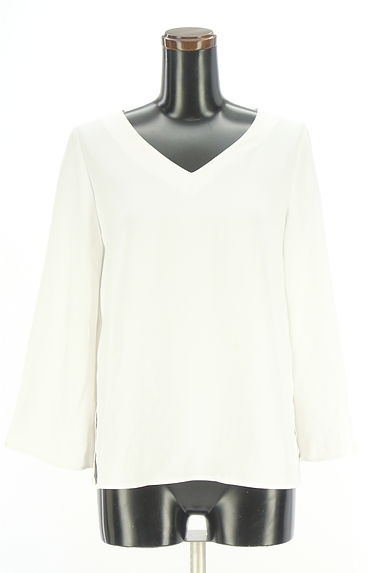 NOLLEY'S（ノーリーズ）の古着「Vネックブラウス（カットソー・プルオーバー）」大画像１へ