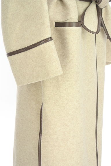 Who's Who Chico（フーズフーチコ）の古着「パイピングロングコート（コート）」大画像５へ