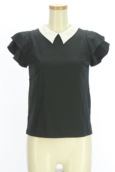 Maglie le cassetto（マーリエ ル カセット）の古着「ティアードフリル袖カットソー（カットソー・プルオーバー）」大画像１へ