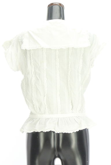 クリックで大画像表示 PINK HOUSE(ピンクハウス)の古着「セーラー襟フリルブラウス(ブラウス)」大画像2へ