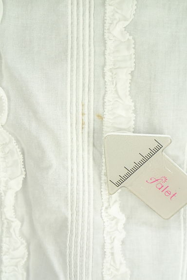 クリックで大画像表示 PINK HOUSE(ピンクハウス)の古着「セーラー襟フリルブラウス(ブラウス)」大画像5へ