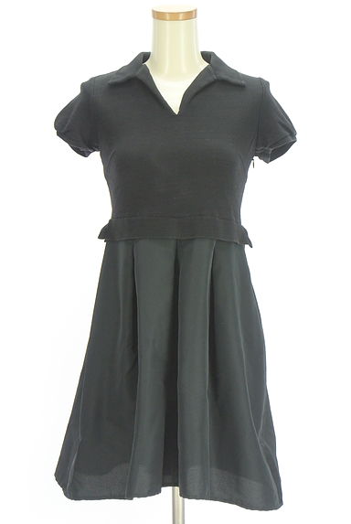 クリックで大画像表示 Sybilla(シビラ)の古着「スカート別地切替ポロワンピース(ワンピース・チュニック)」大画像1へ