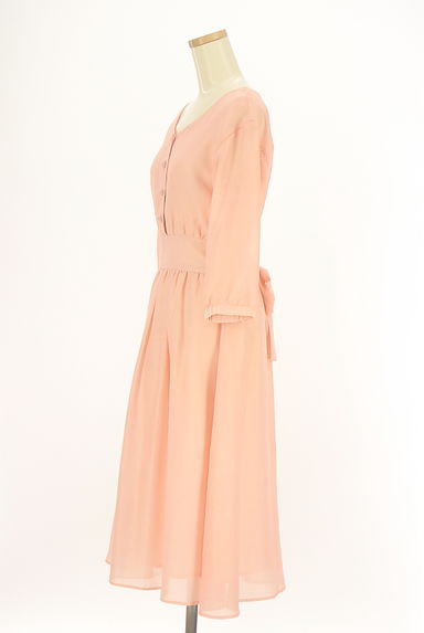 クリックで大画像表示 PROPORTION BODY DRESSING(プロポーションボディドレッシング)の古着「ドッキングベルトミモレワンピース(ワンピース・チュニック)」大画像3へ