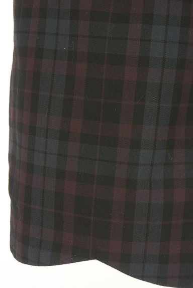 WILLSELECTION（ウィルセレクション）の古着「ラップ風チェックミニスカート（スカート）」大画像５へ
