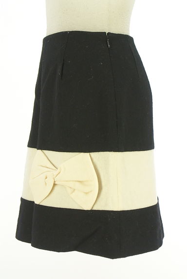 クリックで大画像表示 WILLSELECTION(ウィルセレクション)の古着「リボン付きバイカラーミニスカート(ミニスカート)」大画像3へ
