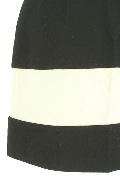 クリックで大画像表示 WILLSELECTION(ウィルセレクション)の古着「リボン付きバイカラーミニスカート(ミニスカート)」大画像5へ