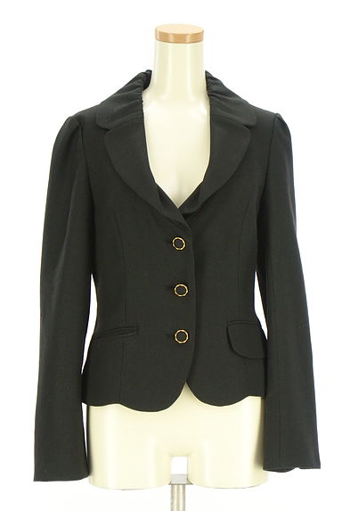 クリックで大画像表示 WILLSELECTION(ウィルセレクション)の古着「バックリボンラメジャケット(ジャケット)」大画像1へ