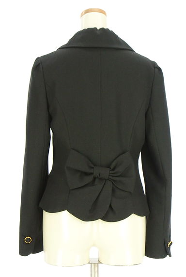 クリックで大画像表示 WILLSELECTION(ウィルセレクション)の古着「バックリボンラメジャケット(ジャケット)」大画像2へ