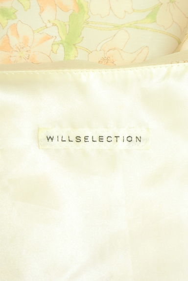 WILLSELECTION（ウィルセレクション）の古着「リボンブローチ付きフレアミニワンピース（ワンピース・チュニック）」大画像６へ
